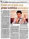 Reportaje realizado al Dr- Marcelo Bernstein, por el diario "La Prensa", publicado el 27-08-06 (ciencia y salud)- Cirugia plastica Cirugia estetica